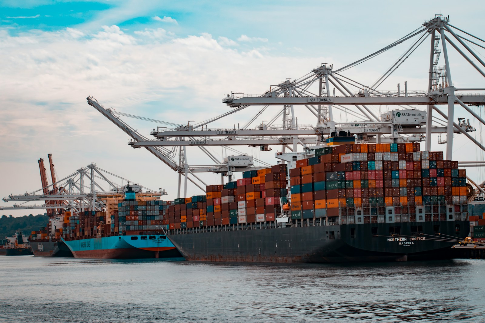 Container port logistics: First Starch Group imports and exports starch and flour worldwide